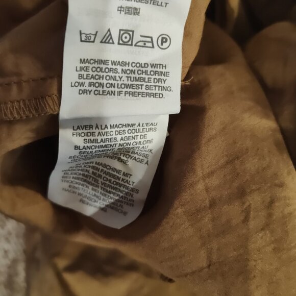 J CREW KHAKI COTTON OFF SHOULDER ONE PIECE JUMPSUIT Overalls Sz 4 EUC - Picture 11 of 11